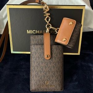 New! MK Logo Devon Tech Logo Monogram Lanyard